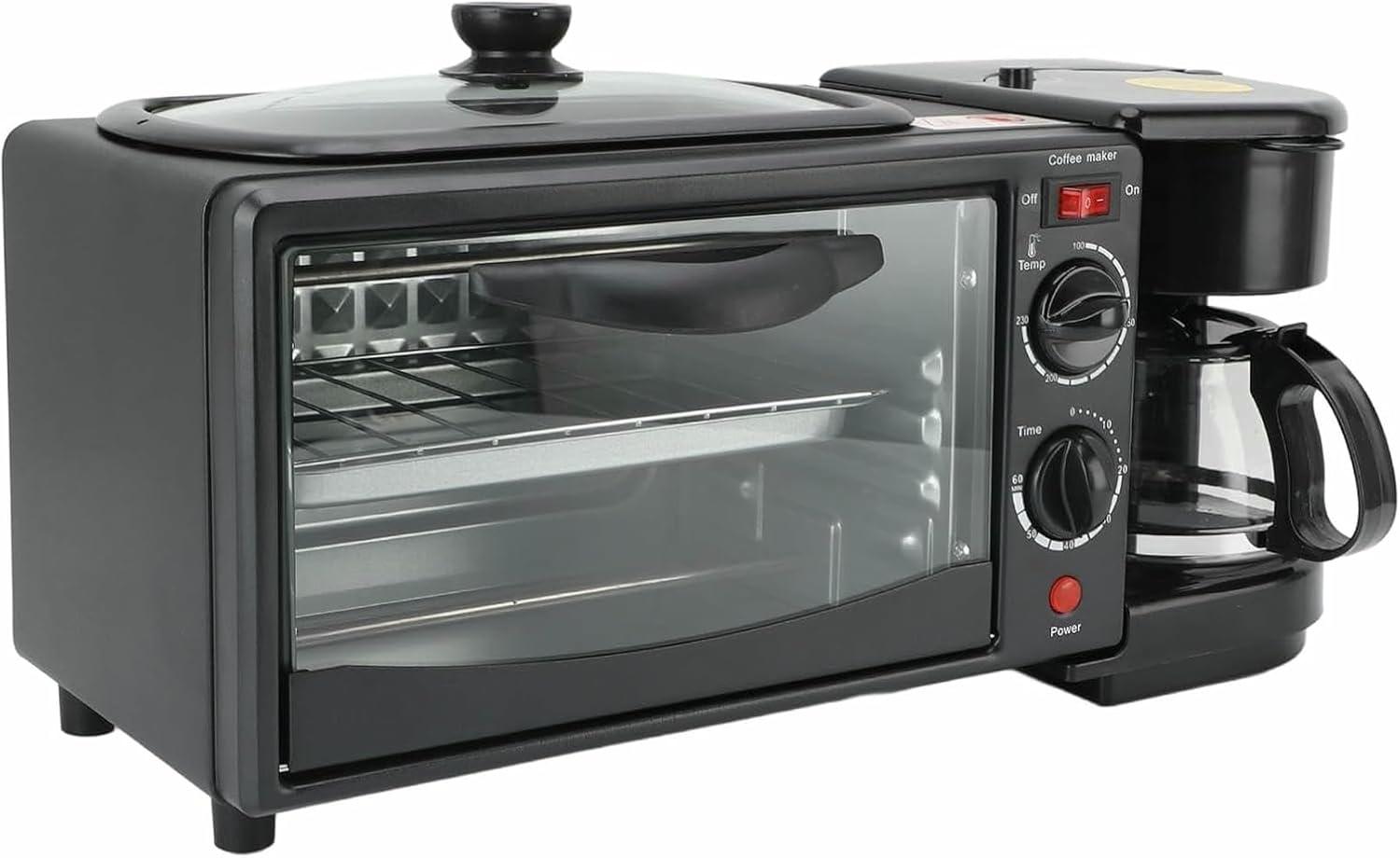 A Seamless Start: Exploring the 3-in-1 Breakfast Maker's Magic