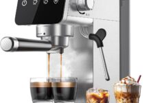 Amzchef Espresso Coffee Machine How It Fits Your Countertop
