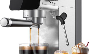 Amzchef Espresso Coffee Machine How It Fits Your Countertop