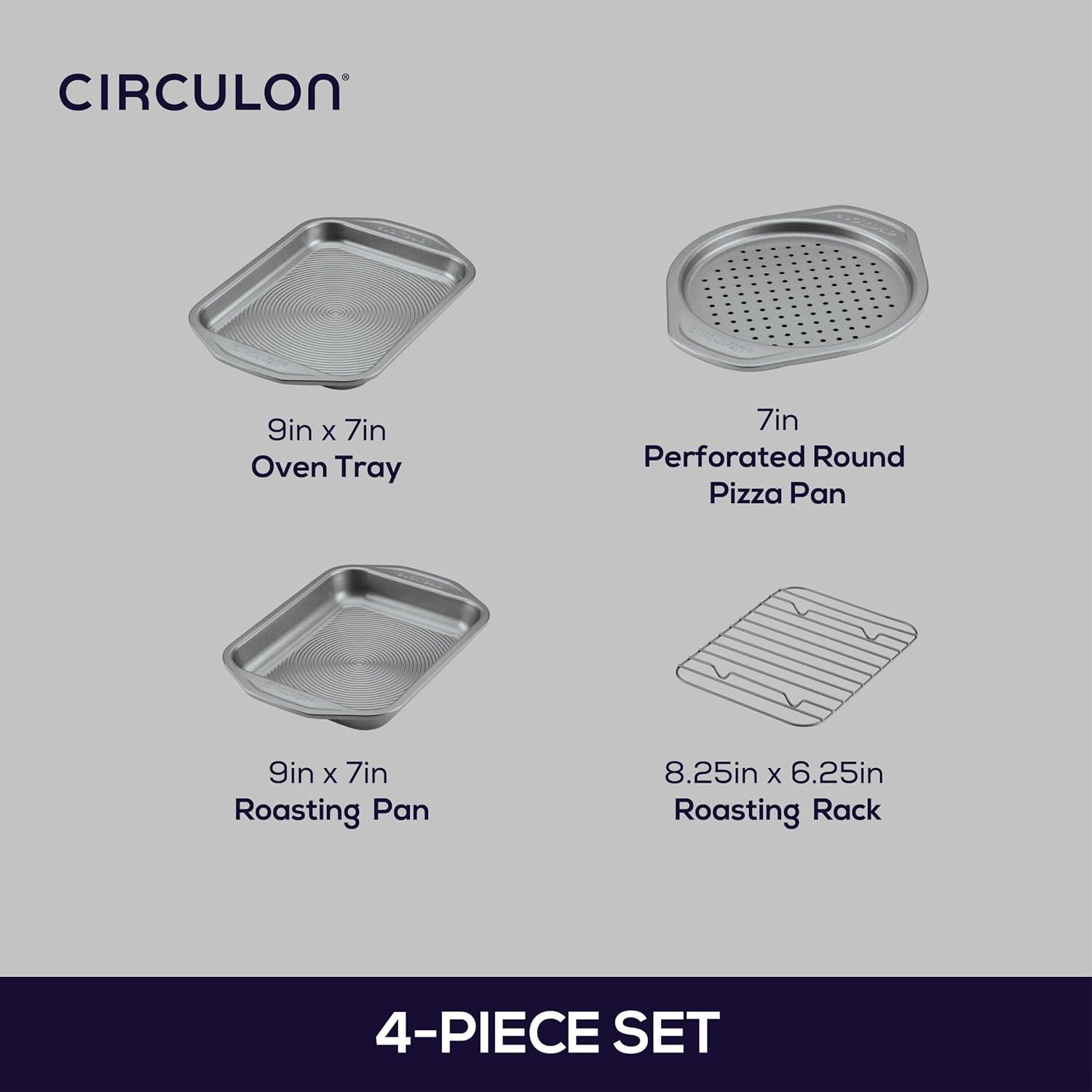 Baking made Easy: Exploring Circulon's 4-Piece Toaster Oven Set