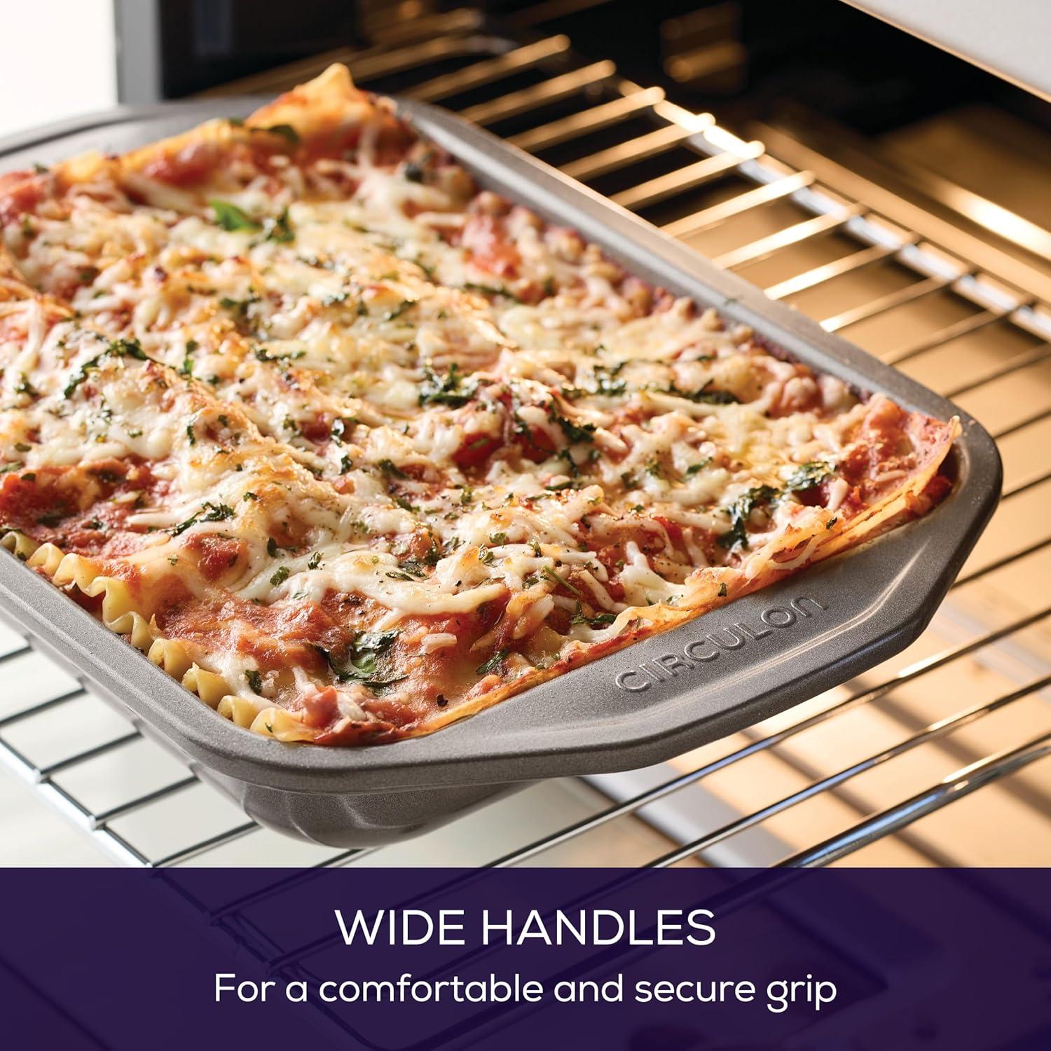 Baking Made Easy: Exploring Circulon's 4-Piece Toaster Oven Set