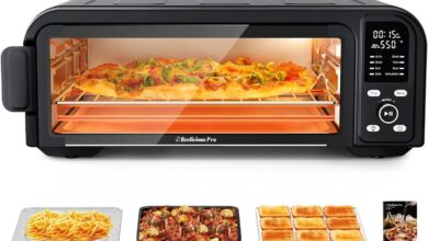 Beelicious Pro Air Fryer Oven Compact Power Meets Flavor