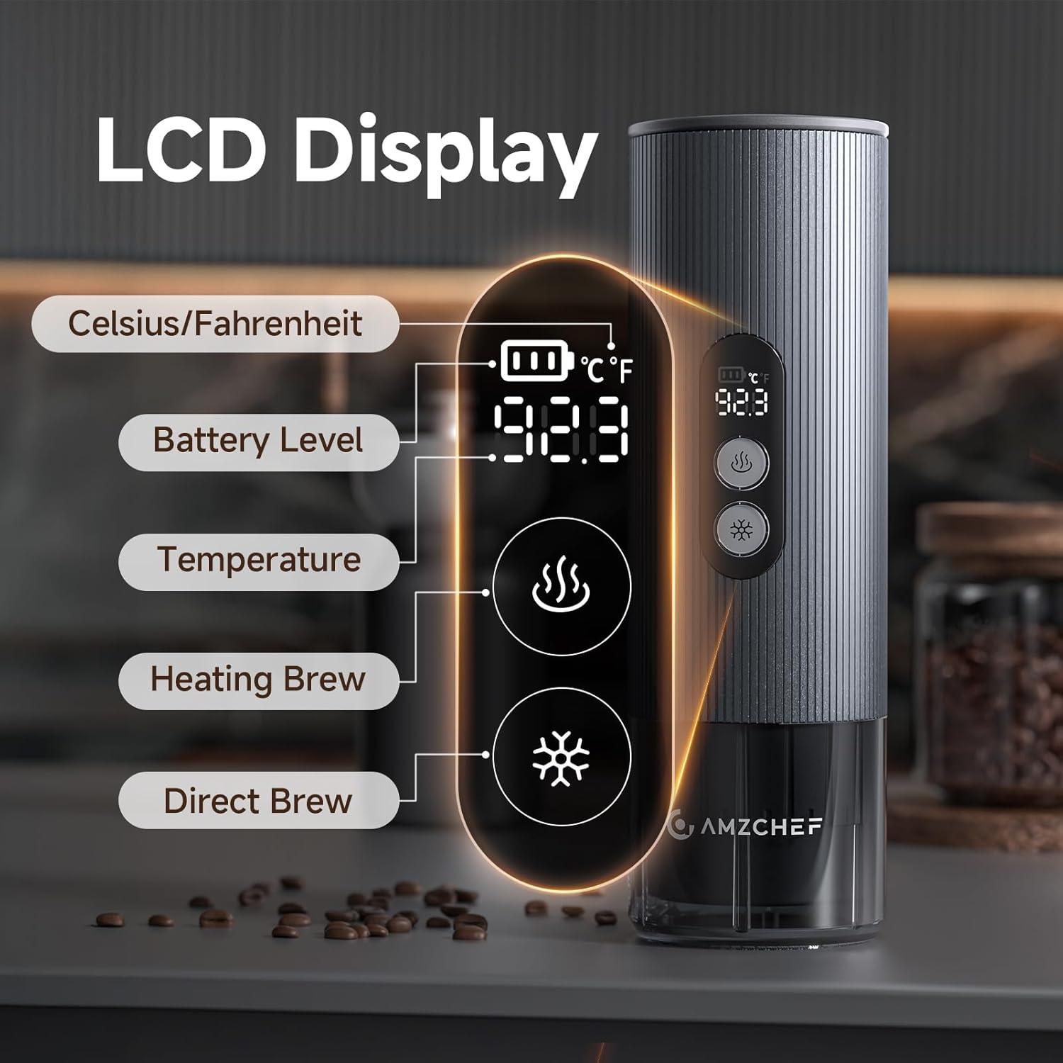 Brew Anywhere: Exploring AMZCHEF's portable Espresso Maker