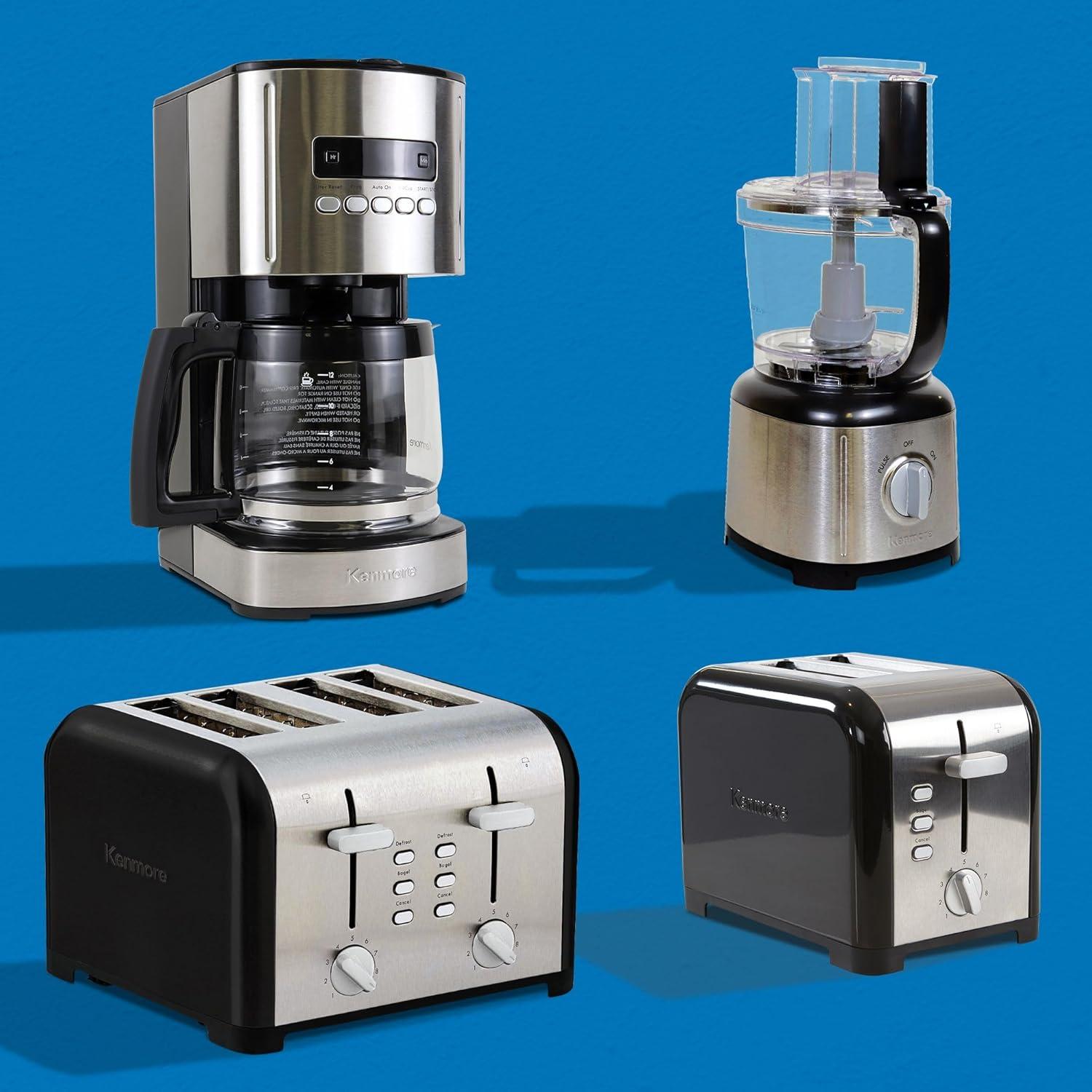 Brew Better Mornings with Kenmore's Versatile 12-Cup Cafe Maker