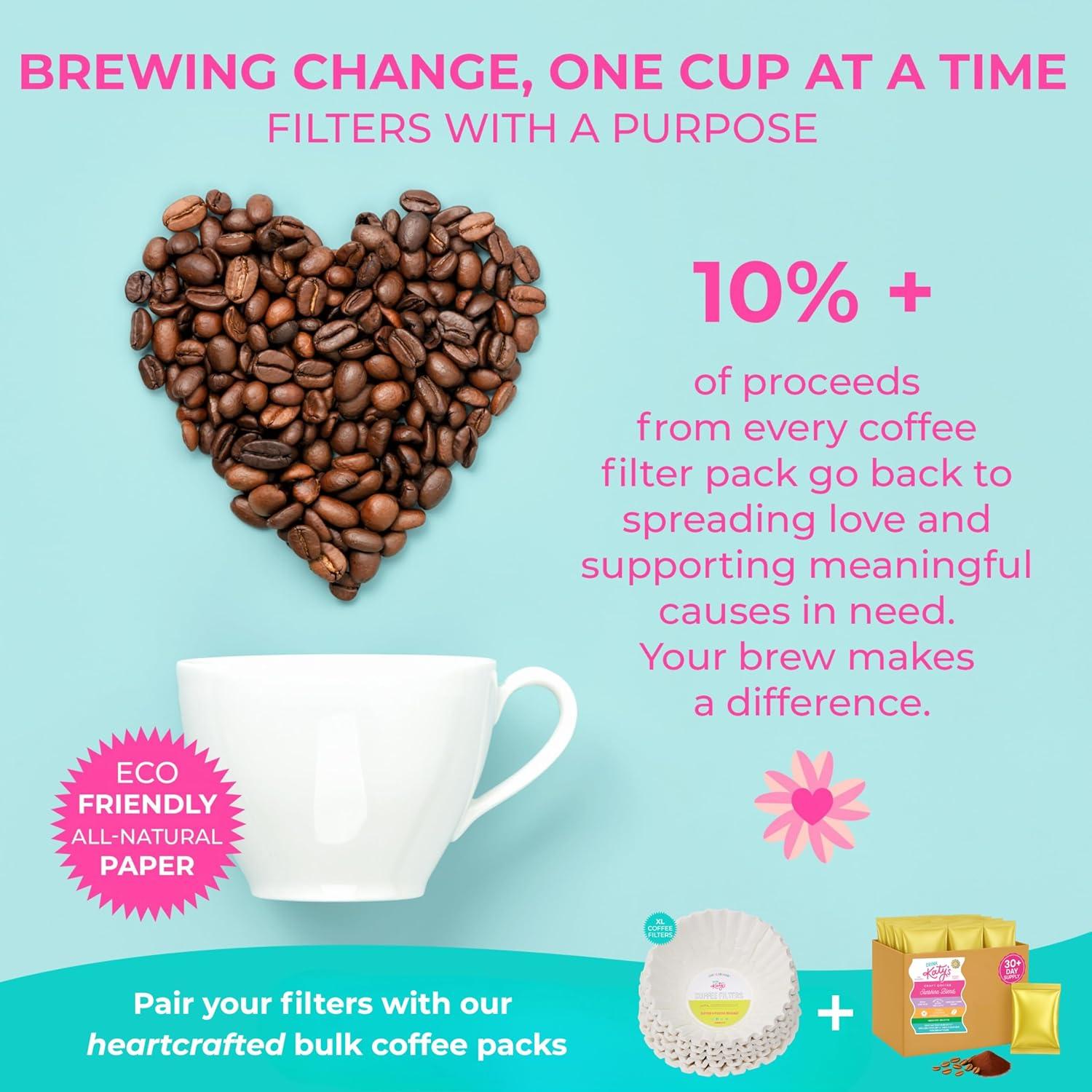 Brew Big and Clean: Katy's Extra Large Coffee Filters Review