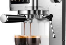 Brew Cafe Quality Espresso With Shardor Smart Touchscreen