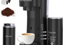 Brew Fresh Coffee Fast With Grinder Frother More
