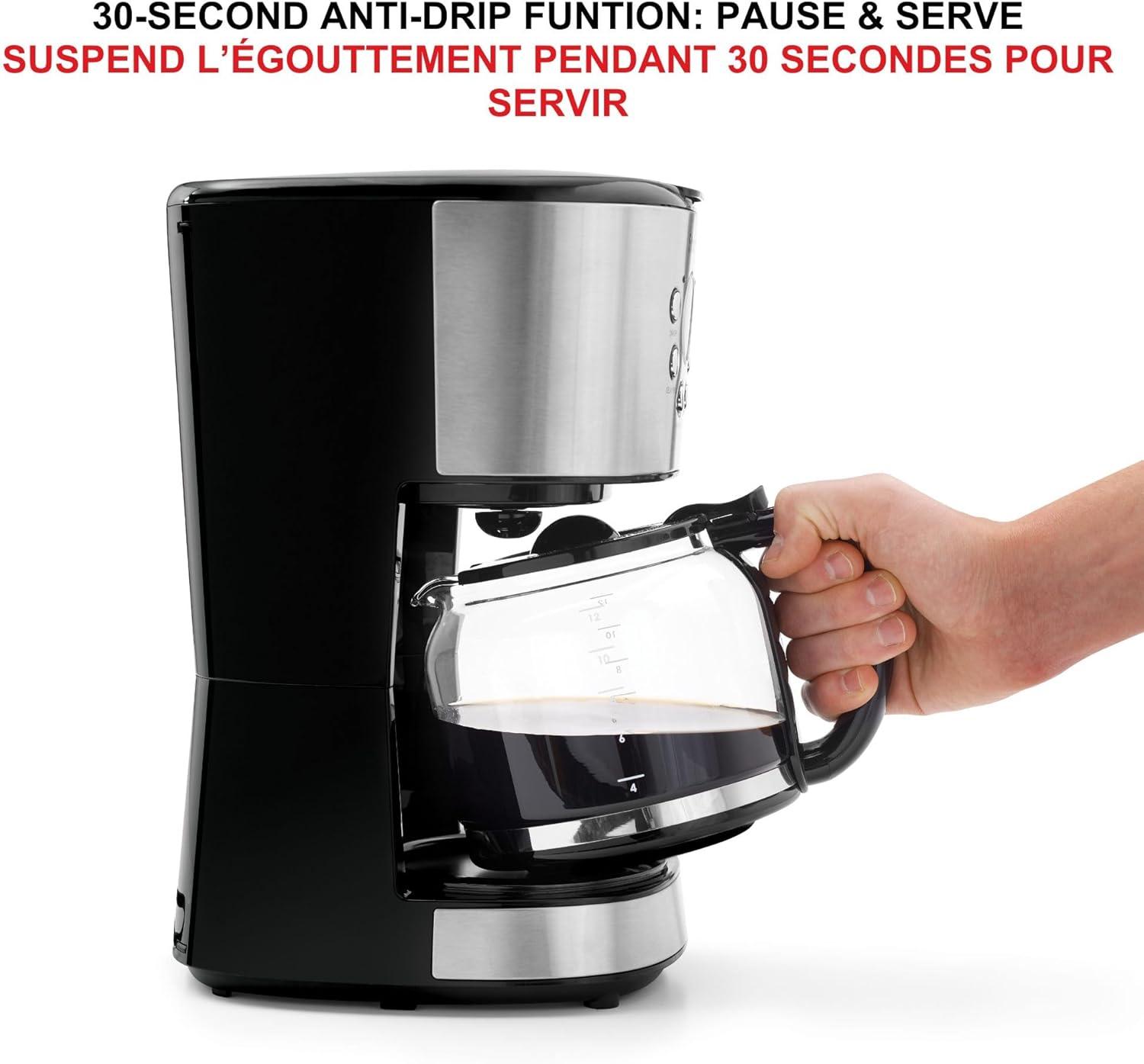 Brew Smarter Mornings with Starfrit's Sleek 12-Cup Coffee Maker