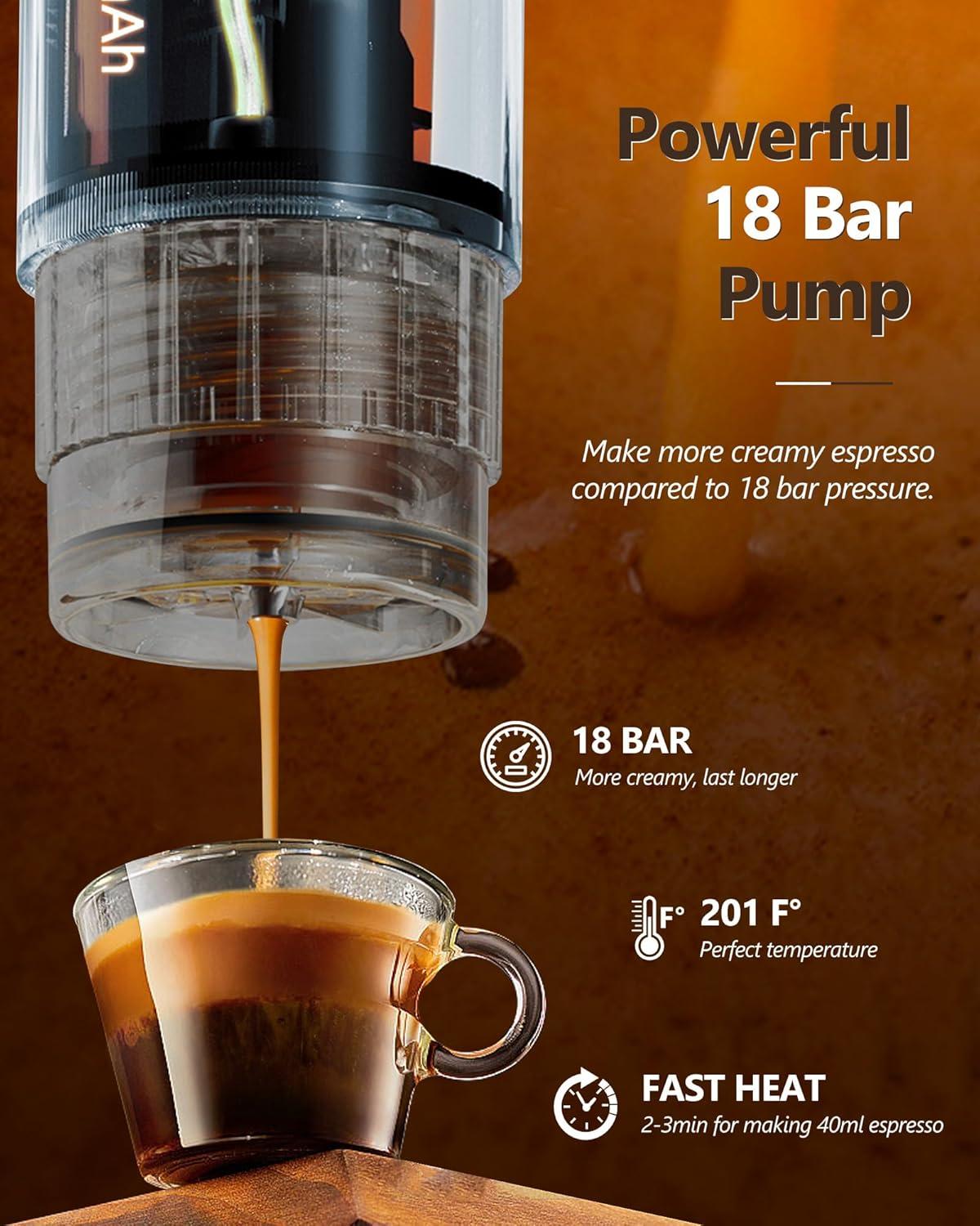 Brewing Adventure: Exploring the Portable Espresso Machine's Power