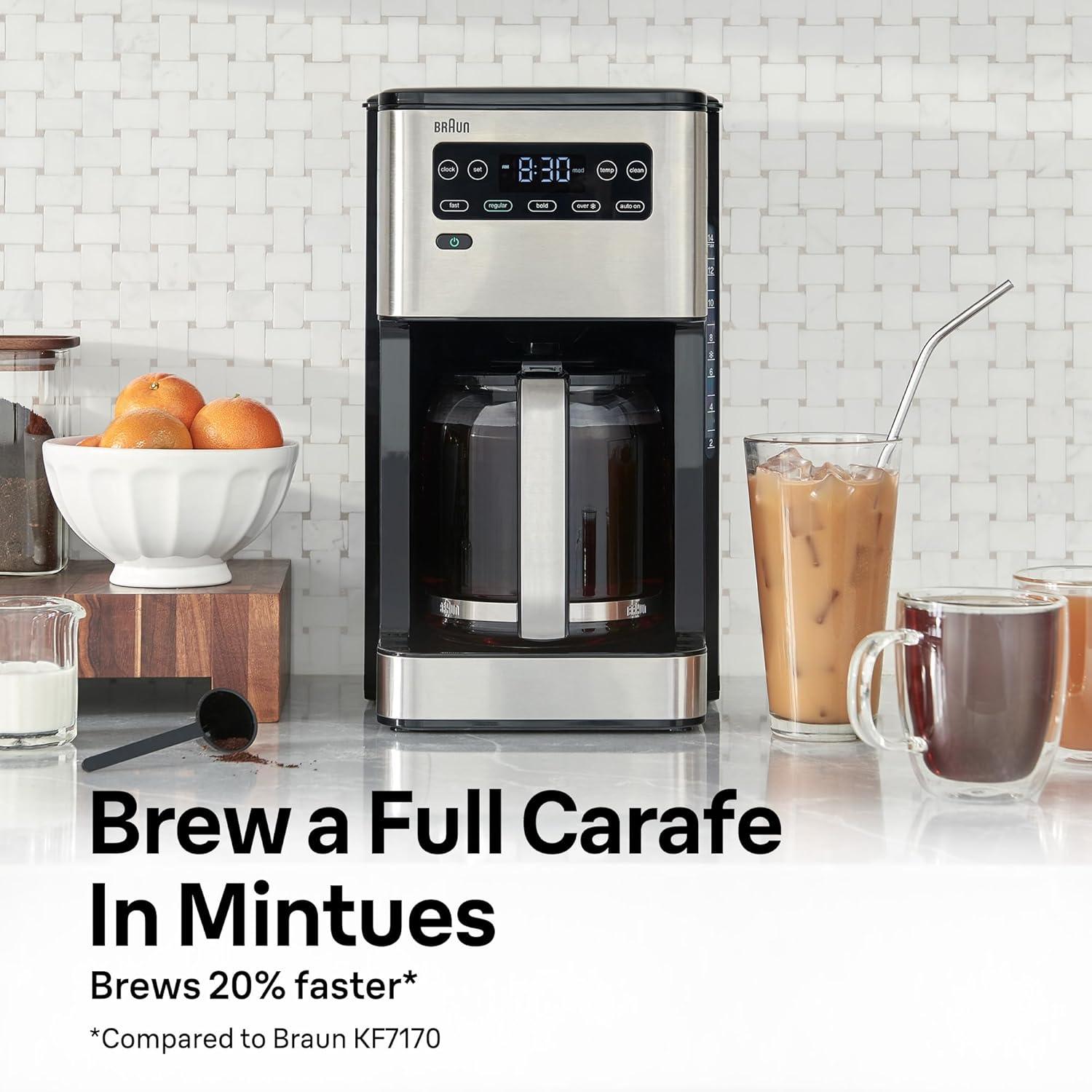 brewing Bold Flavors Fast: exploring Braun's 14-Cup PureFlavor