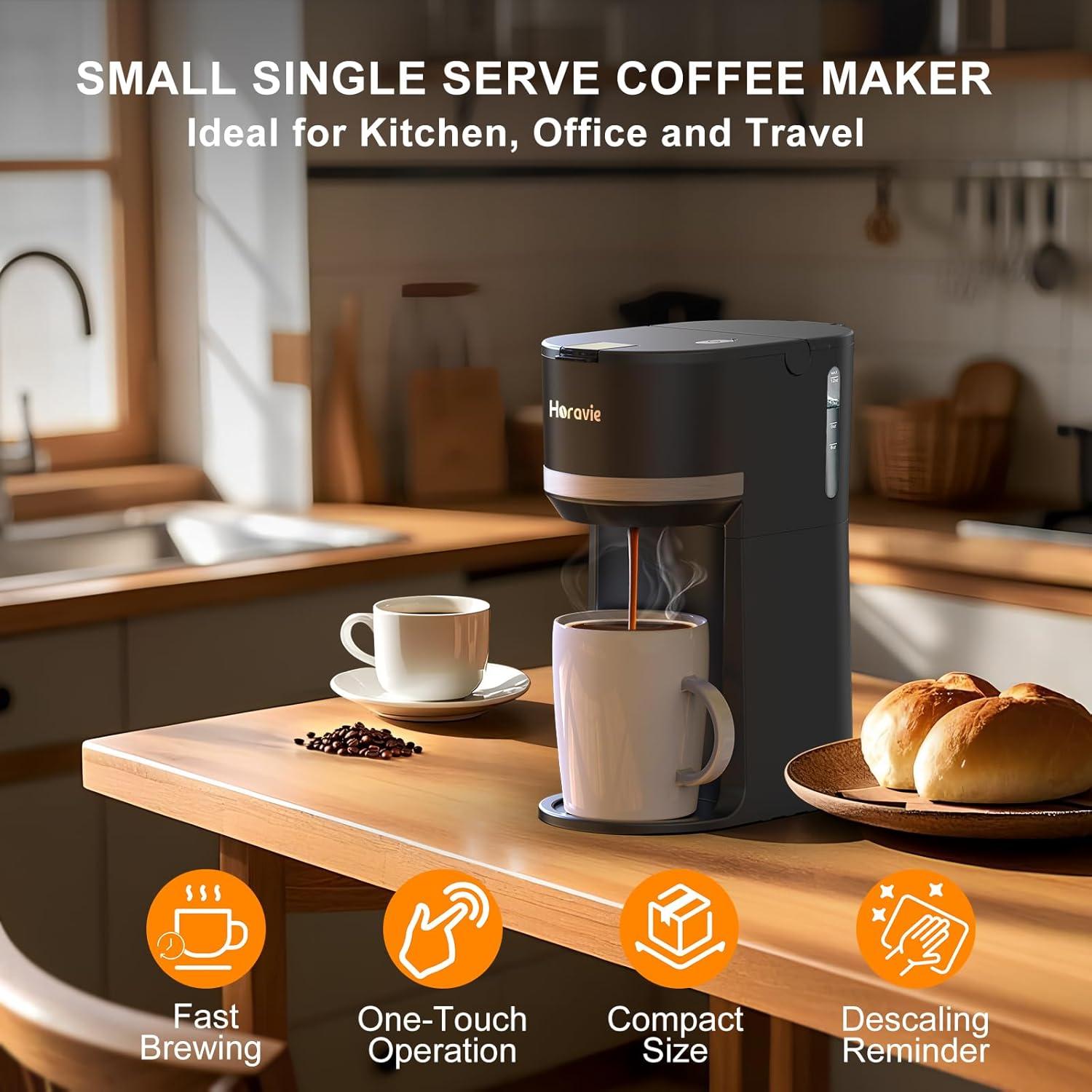 Brewing Fast and Fresh: Exploring a Compact Coffee Maker's Perks