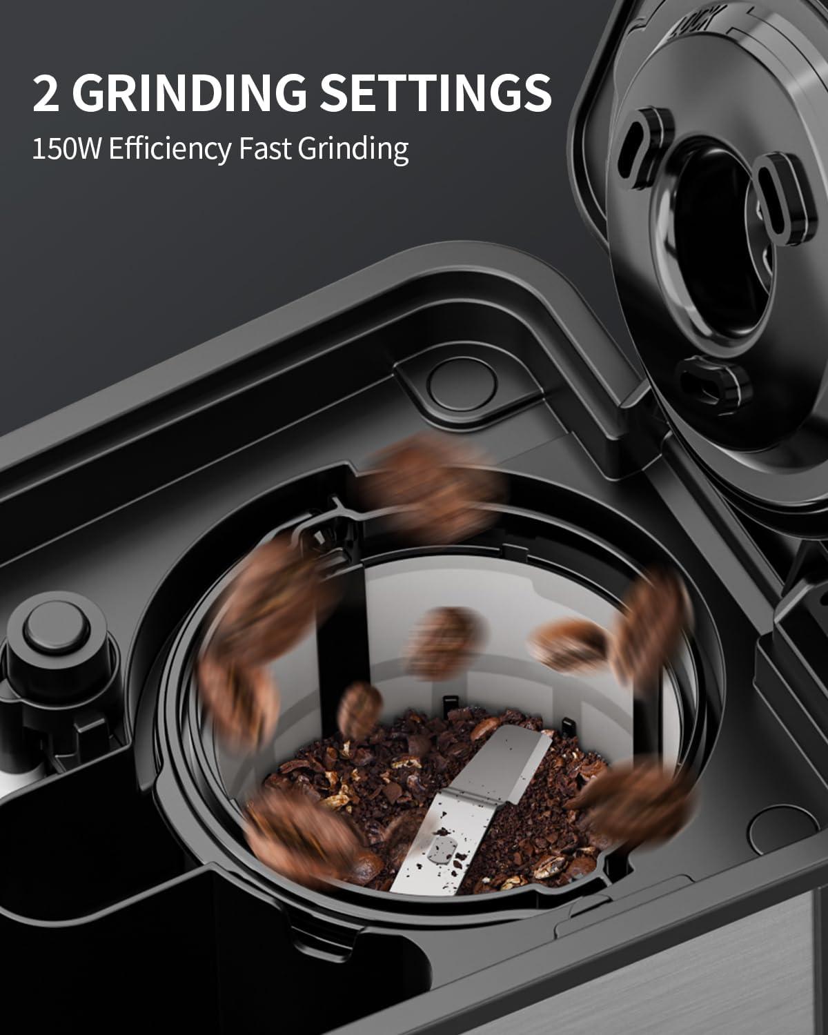 Brewing Fresh Coffee every Time: AIRMSEN Grinder & Brewer Review