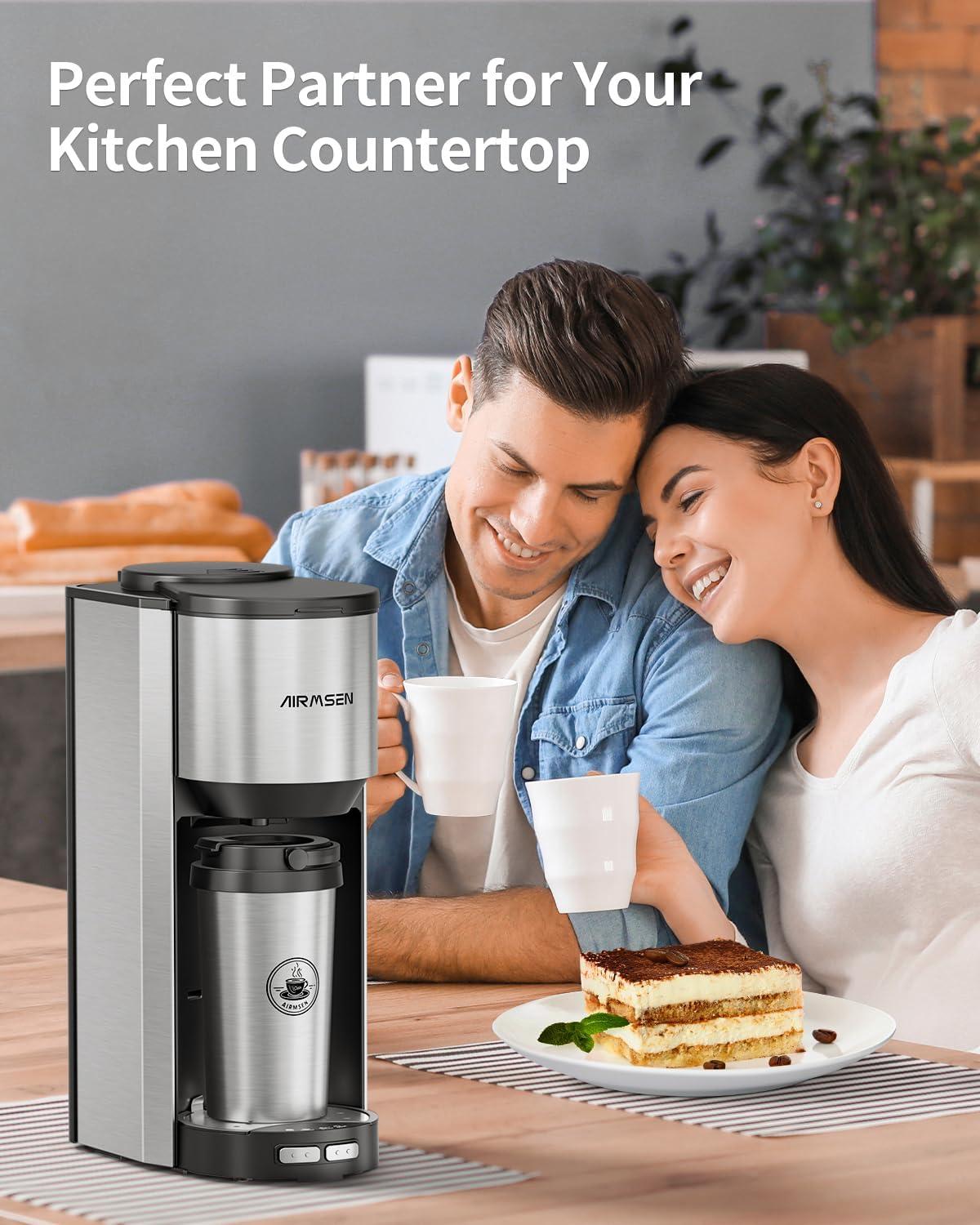 Brewing Fresh Coffee Every Time: AIRMSEN Grinder & Brewer Review