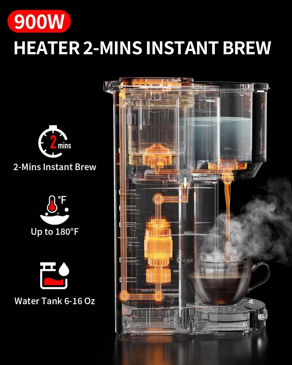 Brewing Fresh Coffee Every Time: AIRMSEN Grinder & Brewer Review