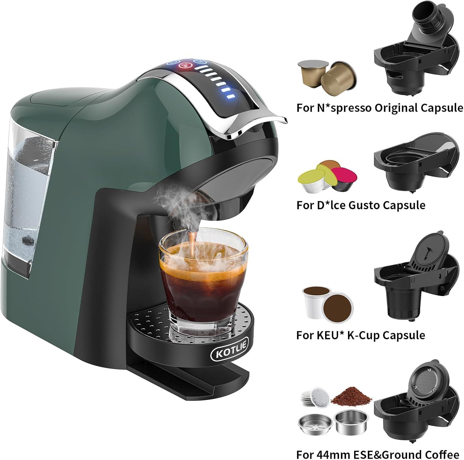 Brewing Variety and Flavors with KOTLIE's 5in1 Espresso Maker