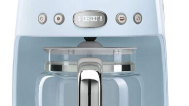 Bright Brews And Vintage Vibes Exploring Smeg Light Blue Filter Coffee Maker