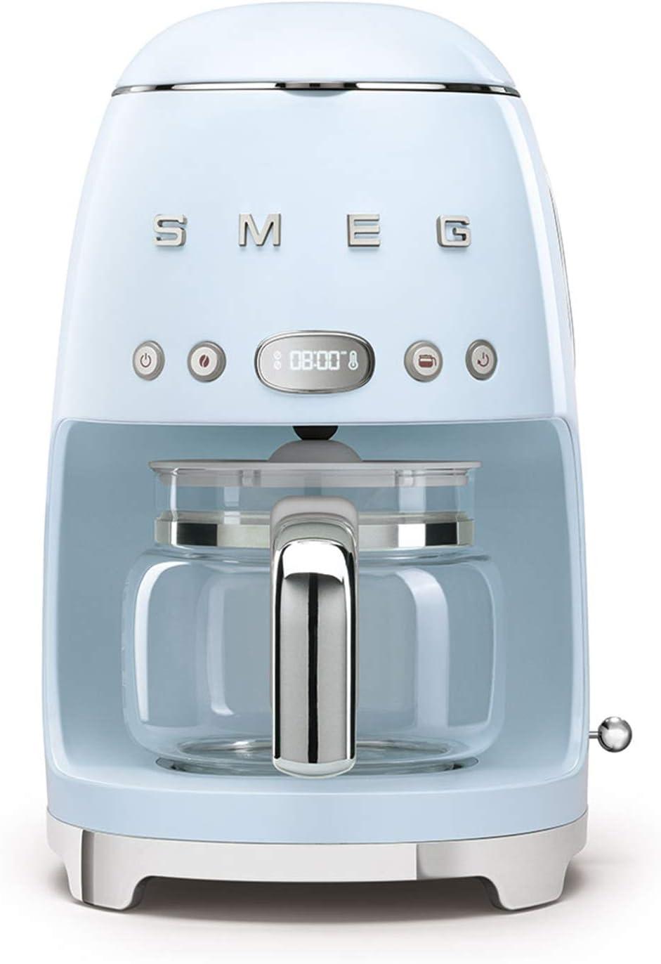 Bright Brews and Vintage vibes: Exploring Smeg's Light Blue Filter Coffee Maker