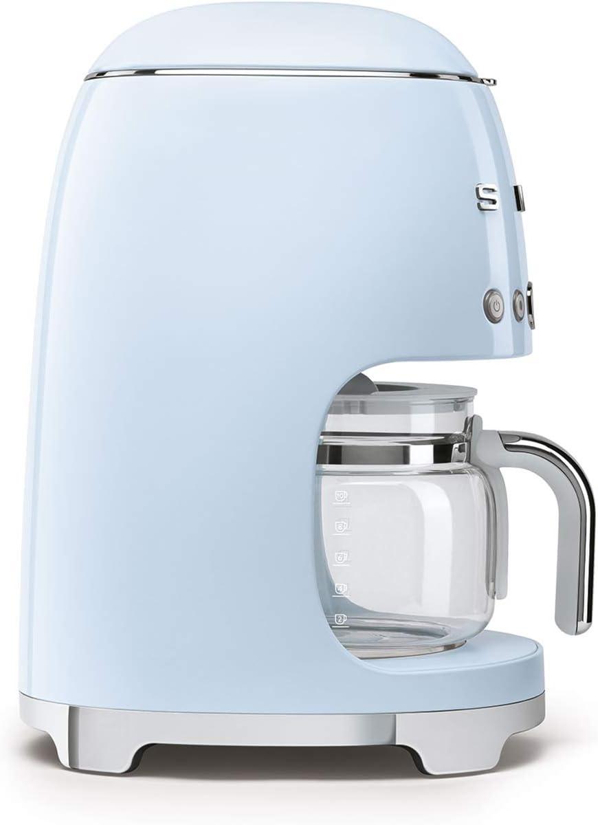 Bright brews and Vintage Vibes: Exploring Smeg's Light Blue Filter Coffee Maker
