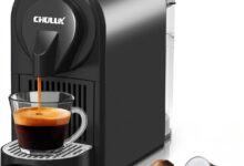 Chulux Mini Espresso Compact Power Meets Quick Brewing Joy