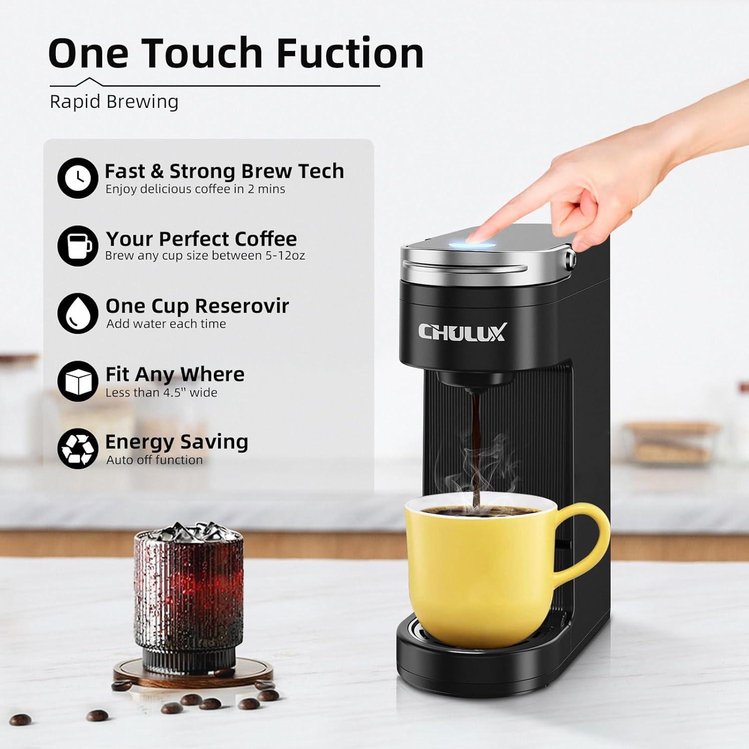 Compact Convenience Meets Coffee Quality: A Look at CHULUX's Slim Maker