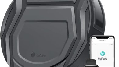 Efficient Suction And Quiet Cleaning With Lefant M210p Robot Vacuum