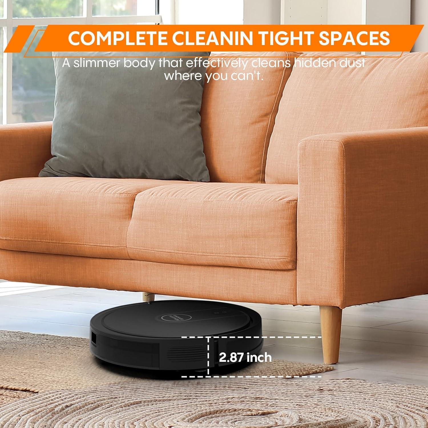 Effortless Cleaning with Smart 3-in-1 Robot Vacuum & Mop