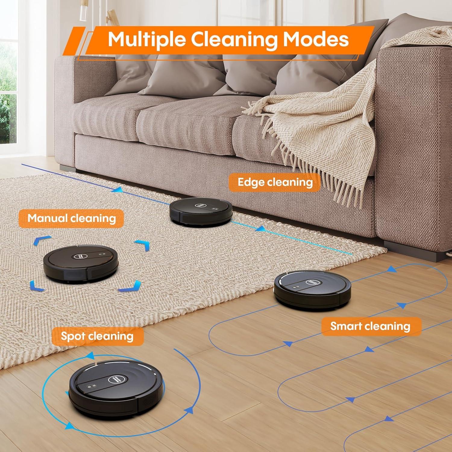 effortless Cleaning with Smart 3-in-1 Robot Vacuum & Mop