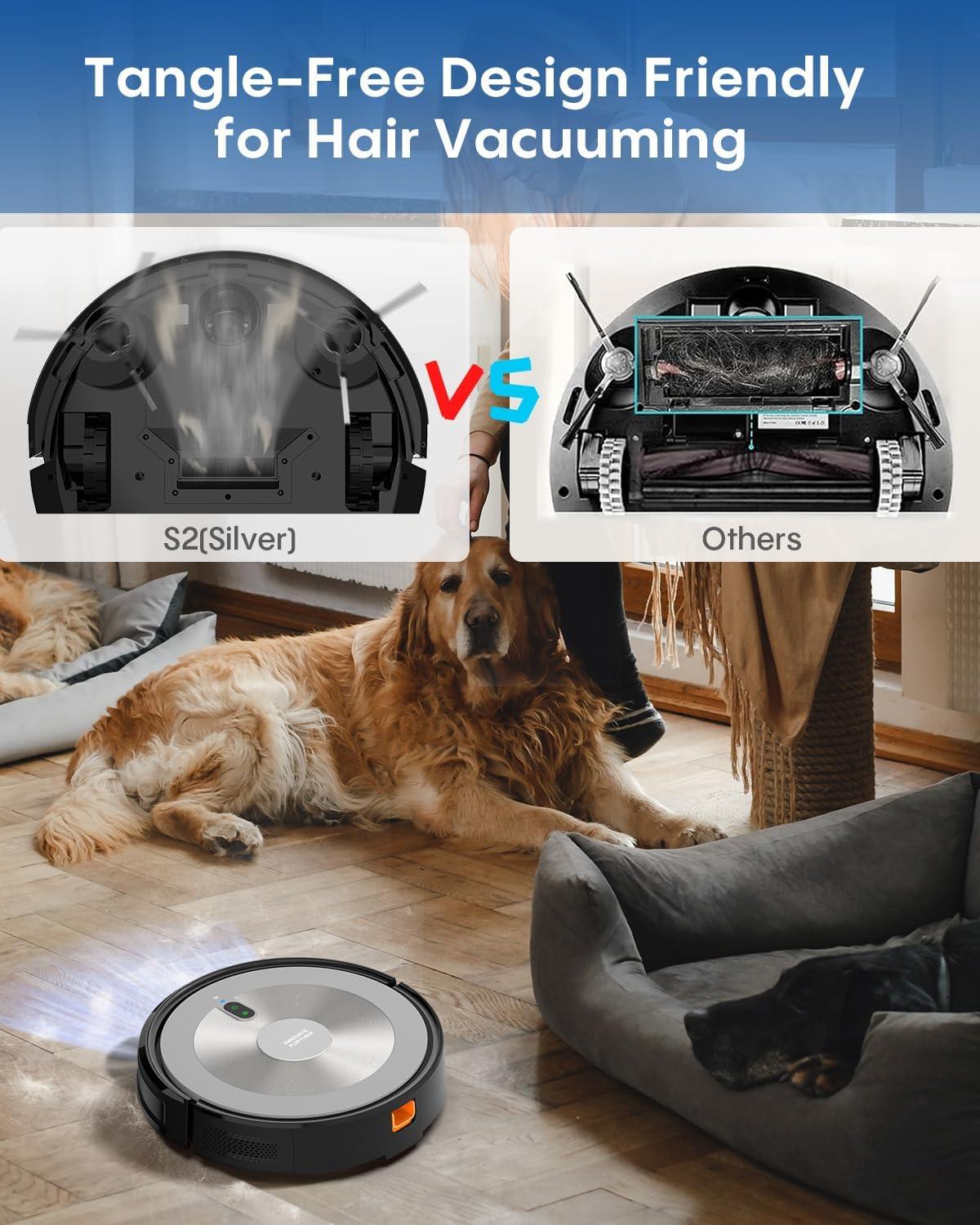 Effortless Cleaning with Smart 3-in-1 Robot Vacuum & Mop Combo