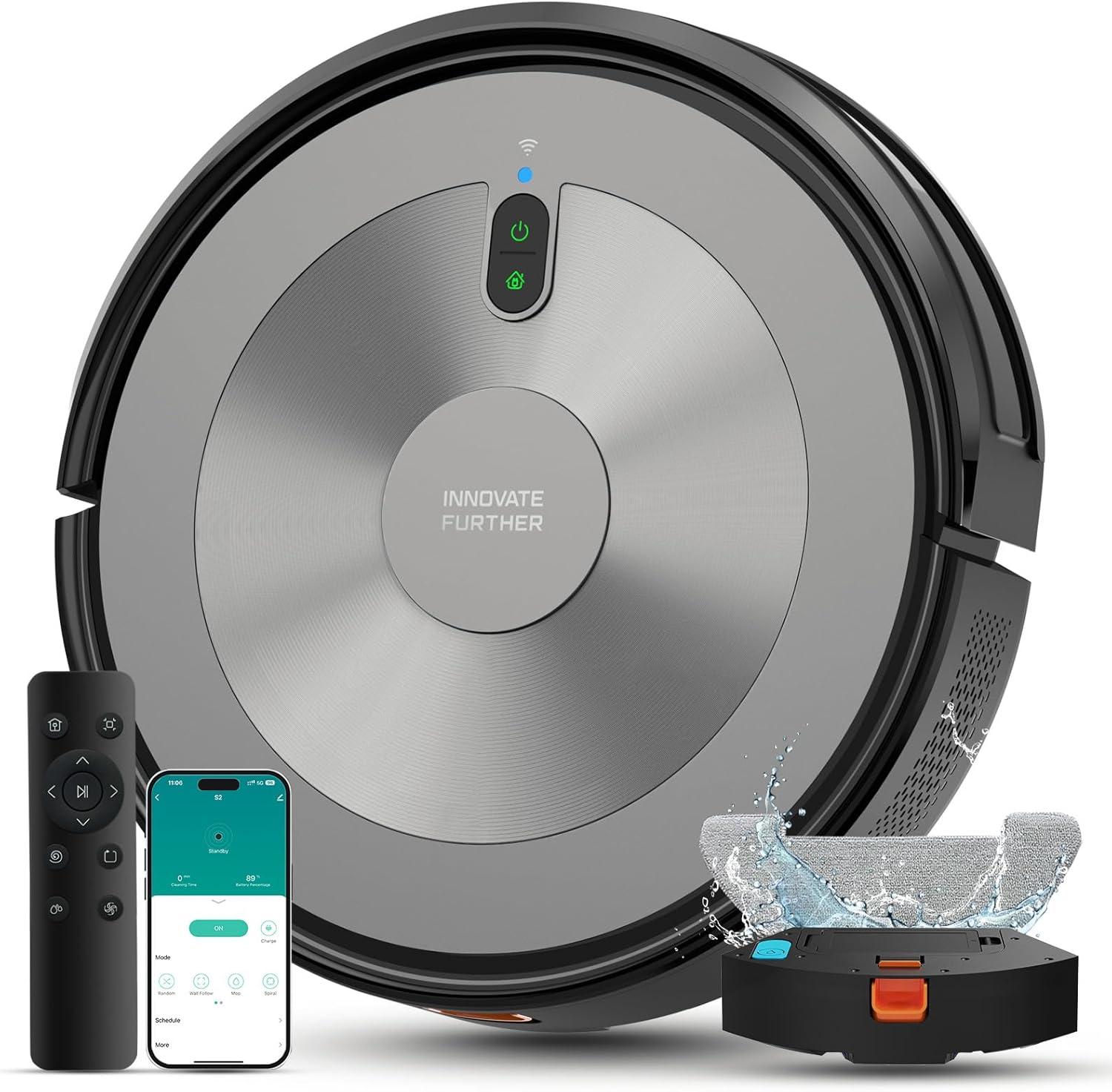 Effortless Cleaning with Smart 3-in-1 Robot Vacuum & mop Combo