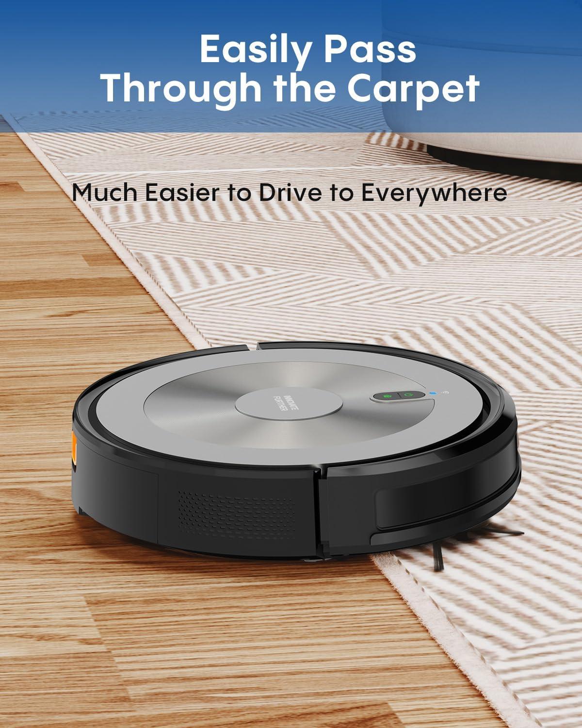 Effortless Cleaning with Smart 3-in-1 Robot Vacuum & Mop Combo