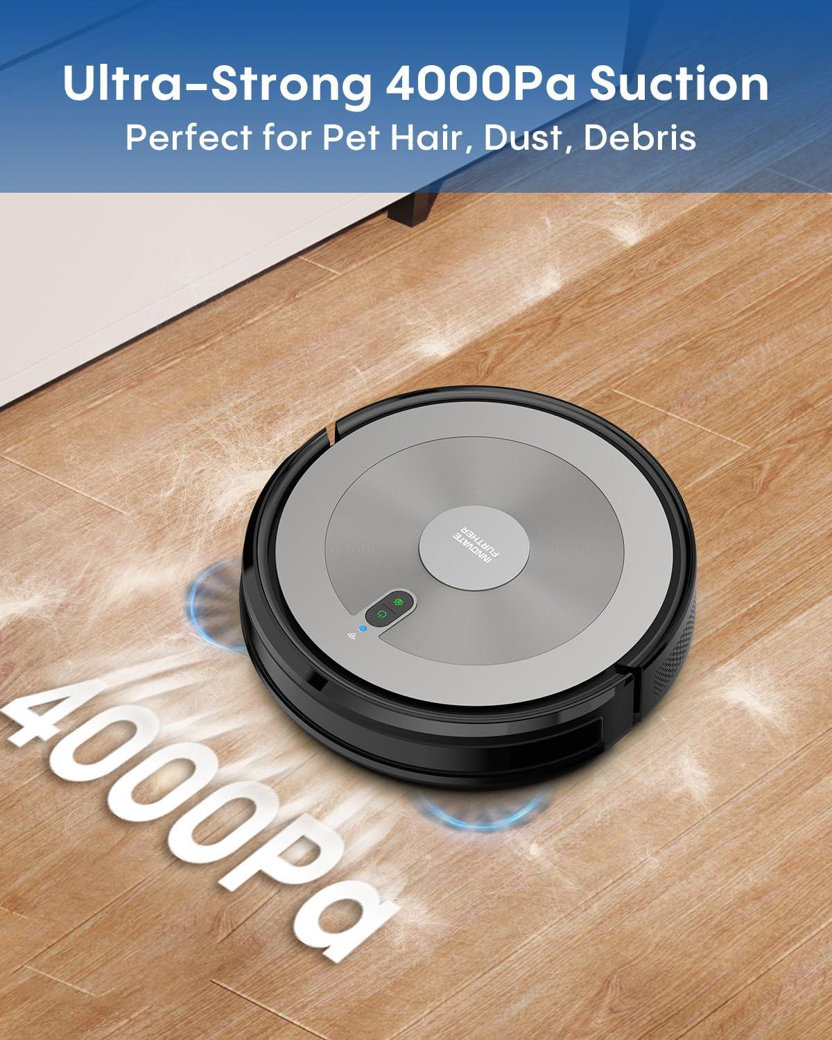 Effortless Cleaning with Smart 3-in-1 Robot Vacuum & Mop Combo