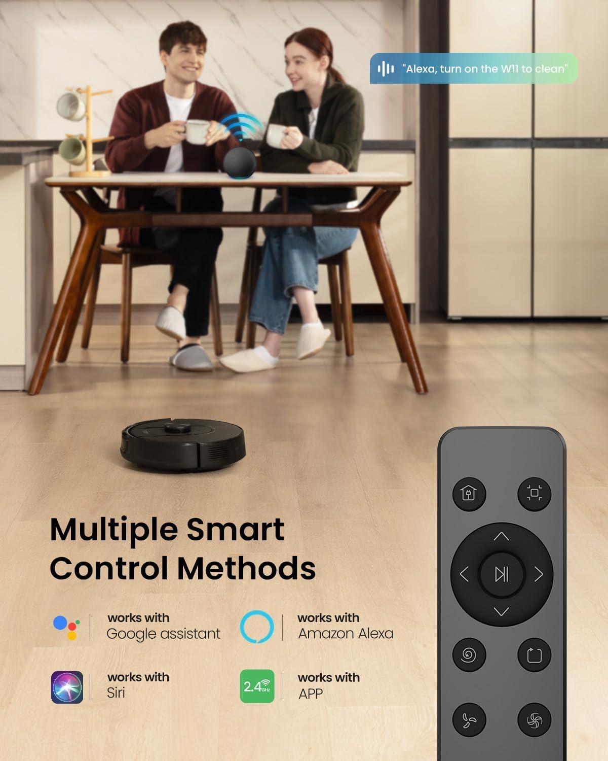 Effortless Cleanups with Vexilar's Smart Robot Vacuum & Mop