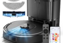 Effortless Cleanups With Vexilar Smart Robot Vacuum Mop