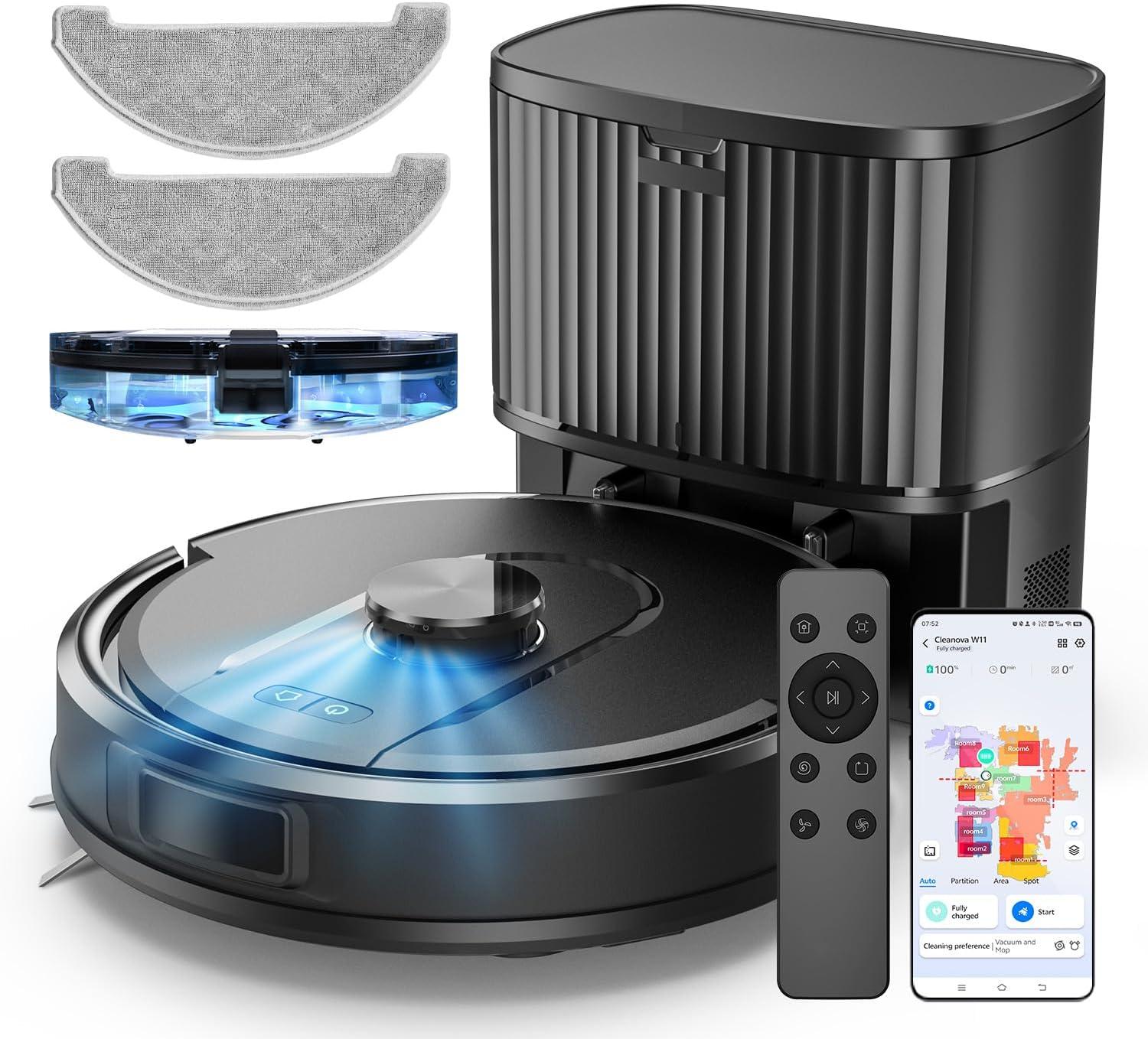 Effortless Cleanups with Vexilar's Smart Robot Vacuum & Mop