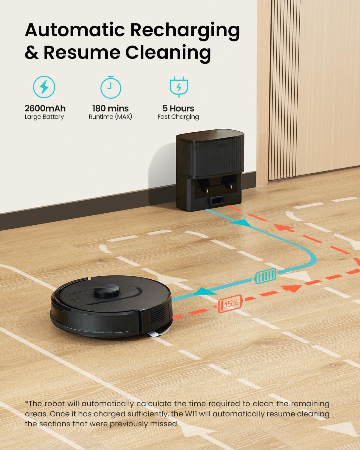 Effortless Cleanups with Vexilar's Smart Robot Vacuum & Mop