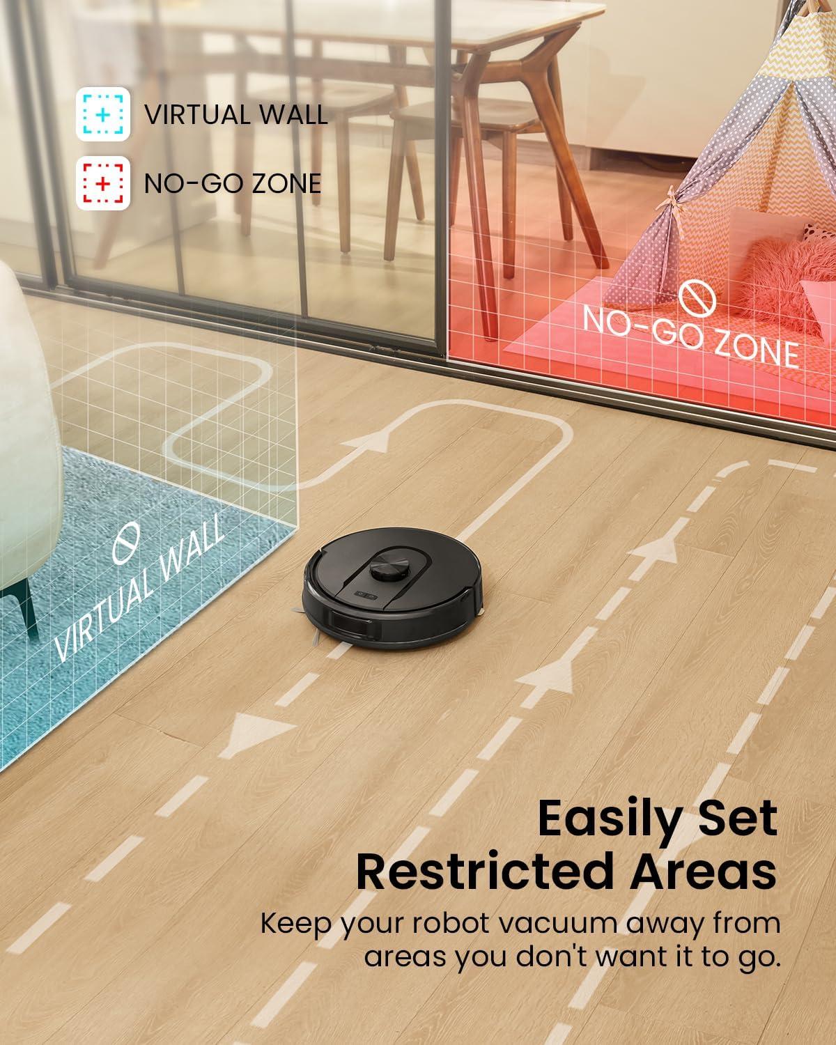 Effortless Cleanups with Vexilar's Smart Robot Vacuum & Mop
