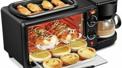 Electric Breakfast Station 9l How It Fits Your Counter