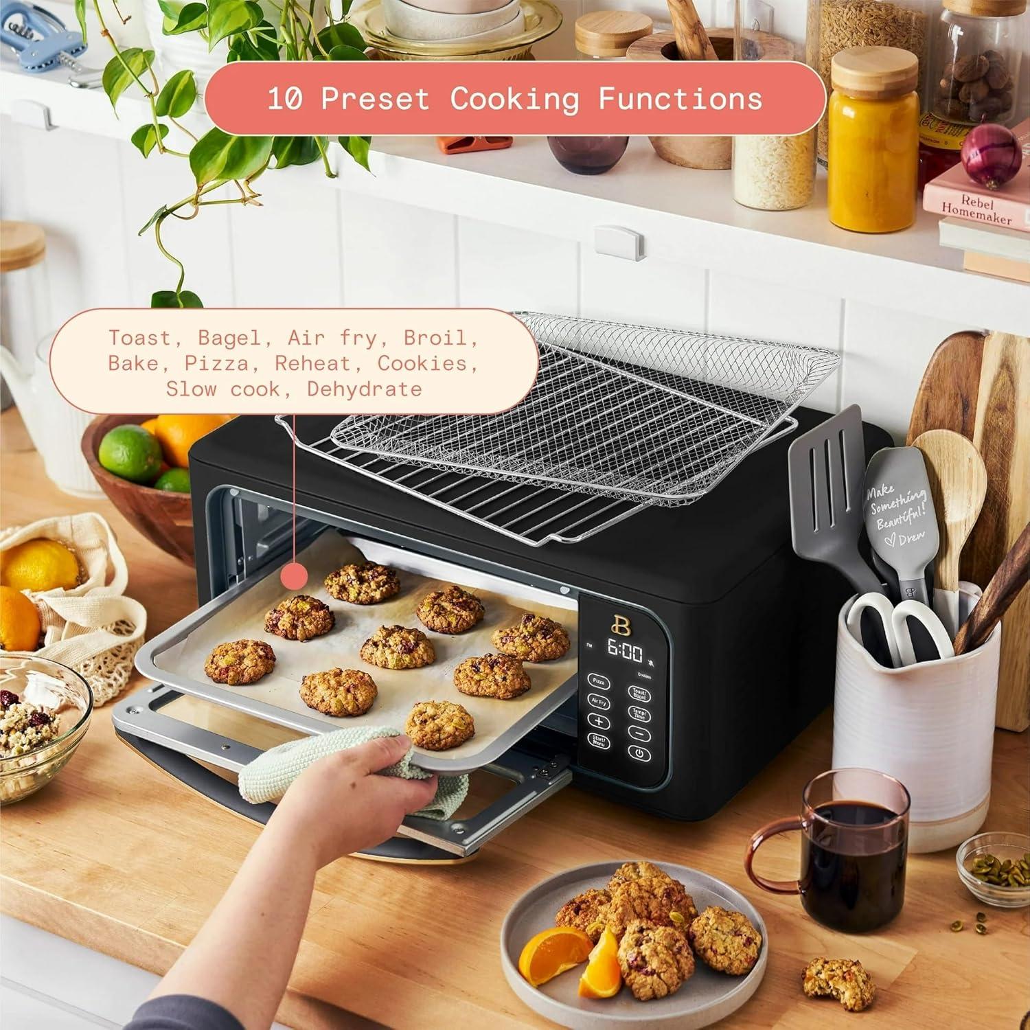 Exploring the Drew Barrymore Air Fry Toaster Oven's Versatile Power