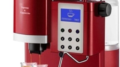 Exploring The Pearl Red Professional Espresso Maker With Grinder