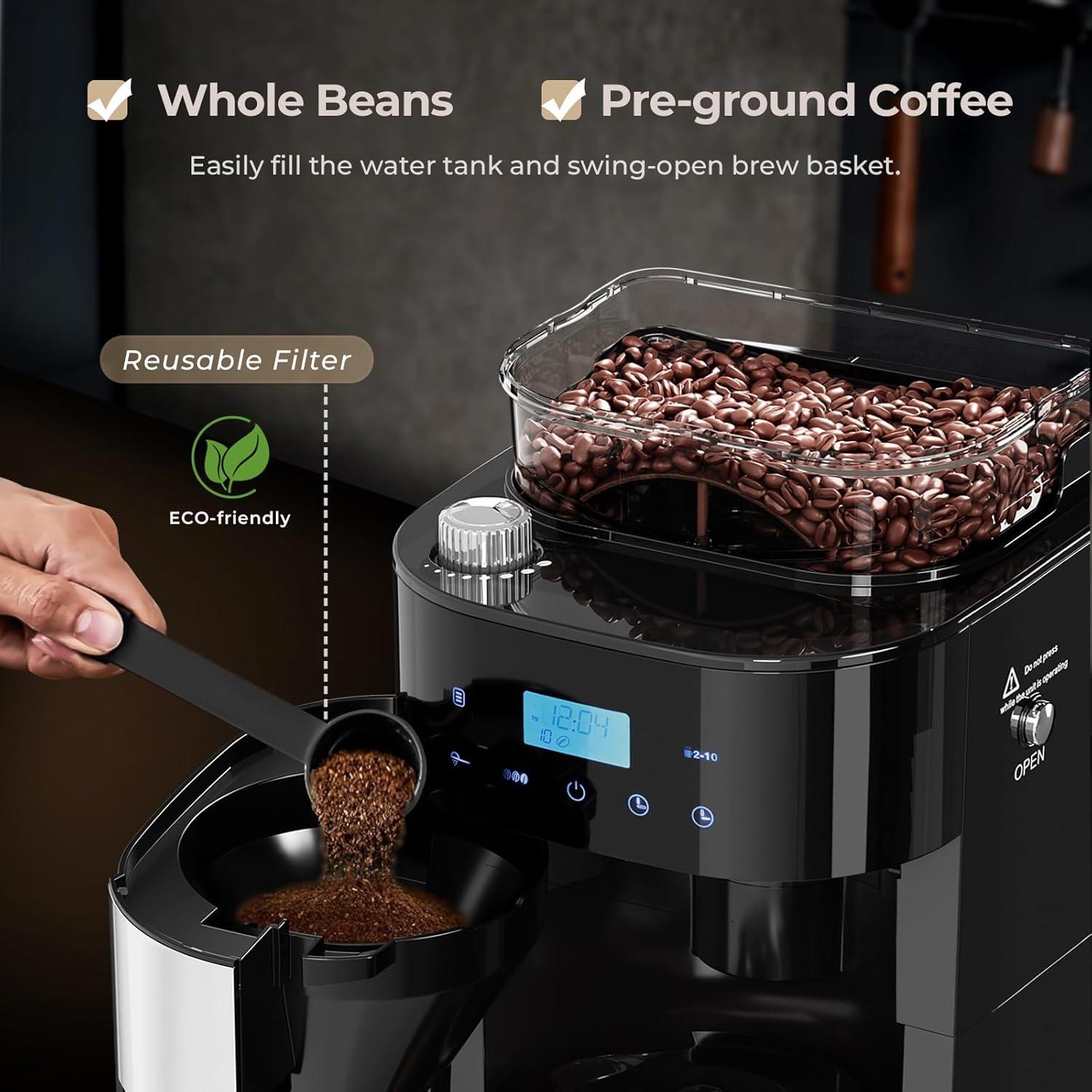Havato 10-Cup Grind & Brew — how it fits your counter