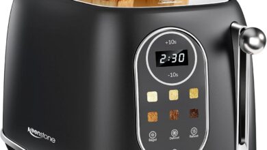 Keenstone Smart Touch Screen Toaster Your Counter Companion