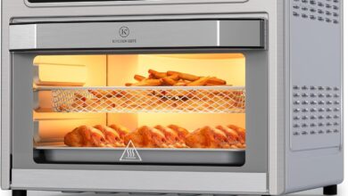 Kitchen Elite Air Fryer Oven Versatile Fast And Sleek Cooking