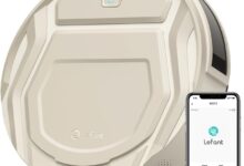 Lefant M210 Pro Robot Vacuum Smart Cleaning Meets Pet Hair Toughness