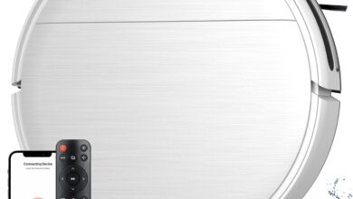 Mamnv Robot Vacuum Mop Balancing Power With Pet Hair Care