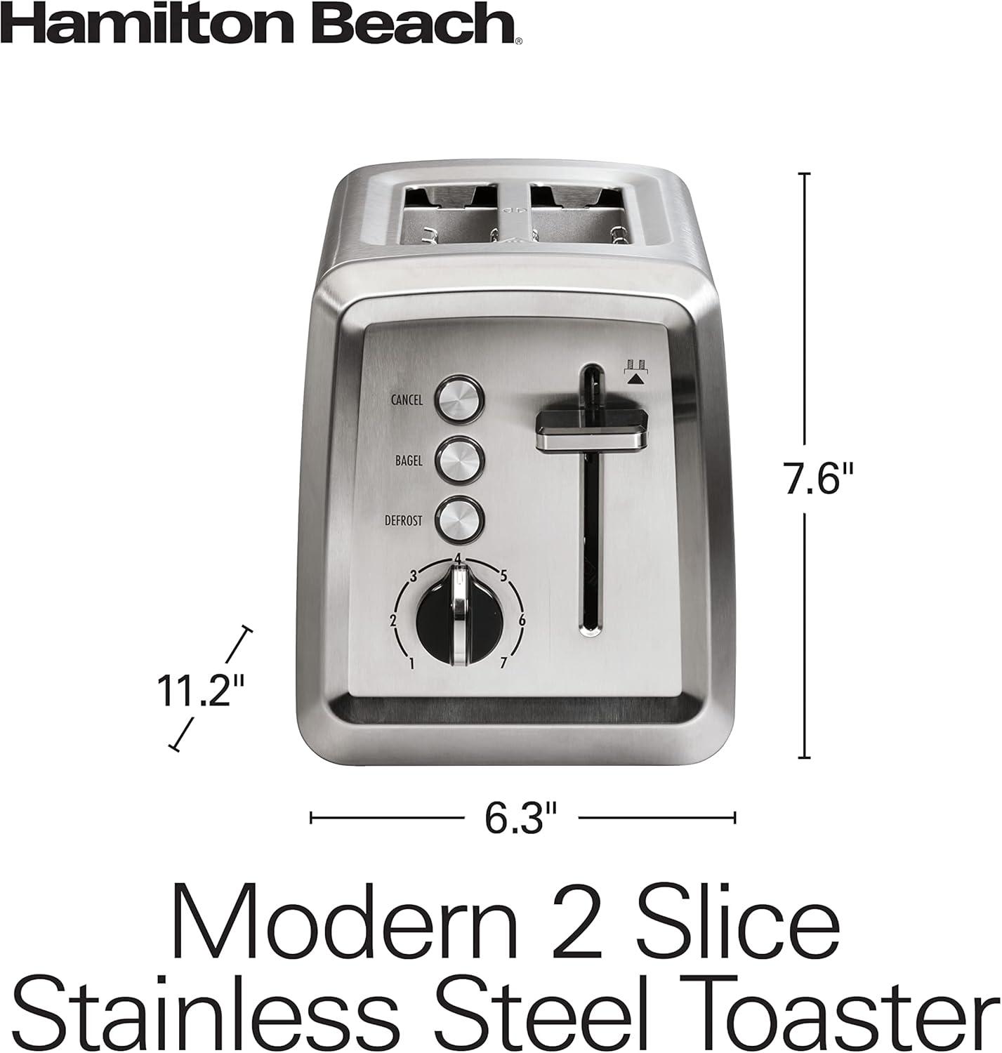 Mastering Breakfast: Exploring Hamilton Beach's Versatile 2-Slice Toaster