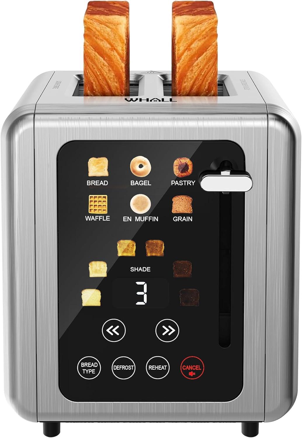 Mastering Breakfast: Exploring WHALL's Smart Touchscreen Toaster