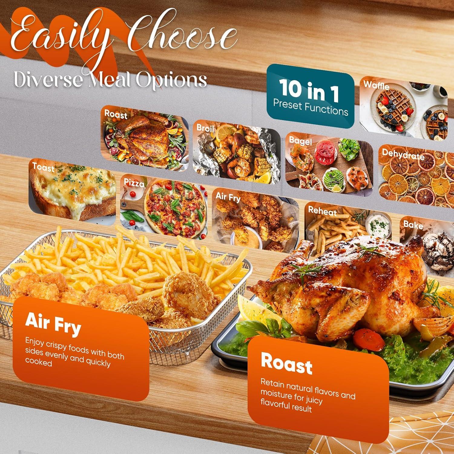 Mastering Crisp and Flavor: Exploring the Nuwave Bravo Pro's 10-in-1 Power