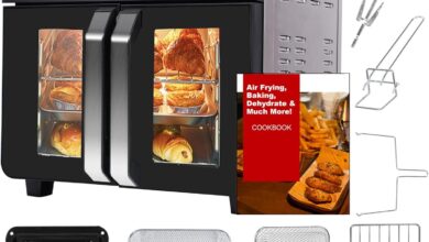 Mastering Meals With The 24qt Dual Zone Air Fryer Oven Combo