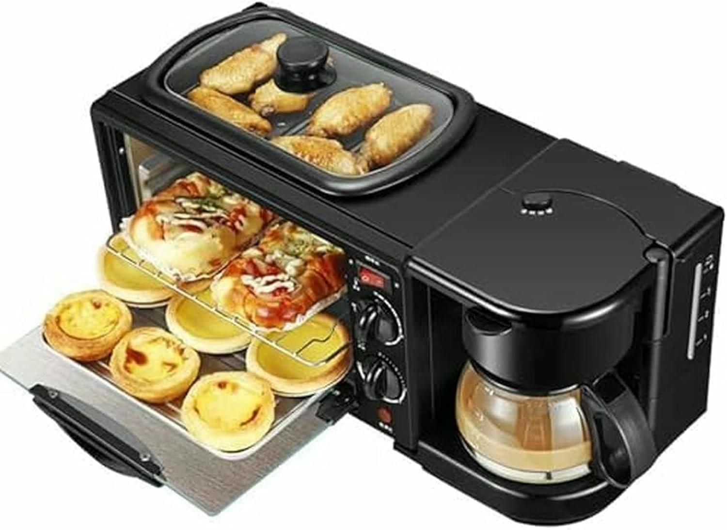Mastering Mornings: Exploring a 3-in-1 Breakfast Station's Versatility