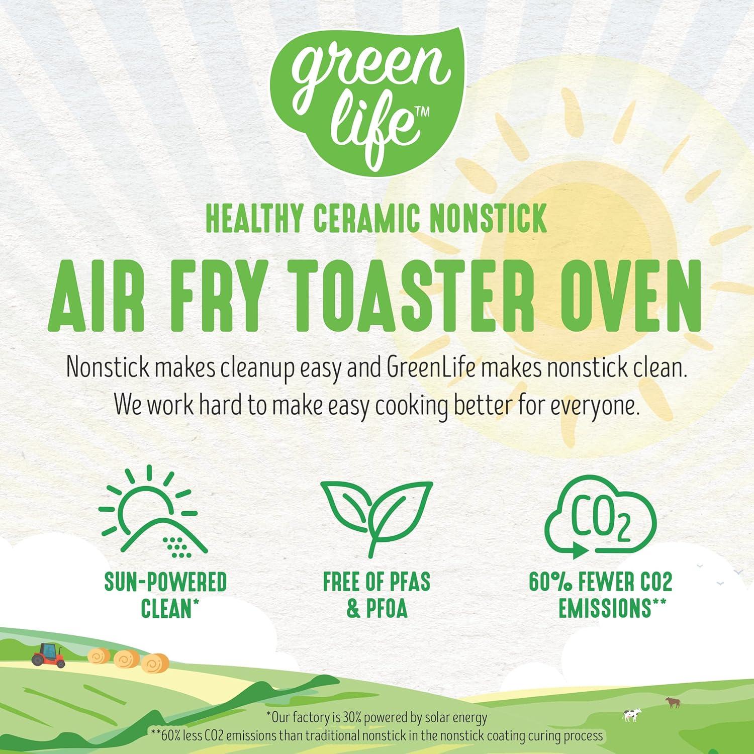 Maximizing Flavor and Space with GreenLife's Air Fryer oven